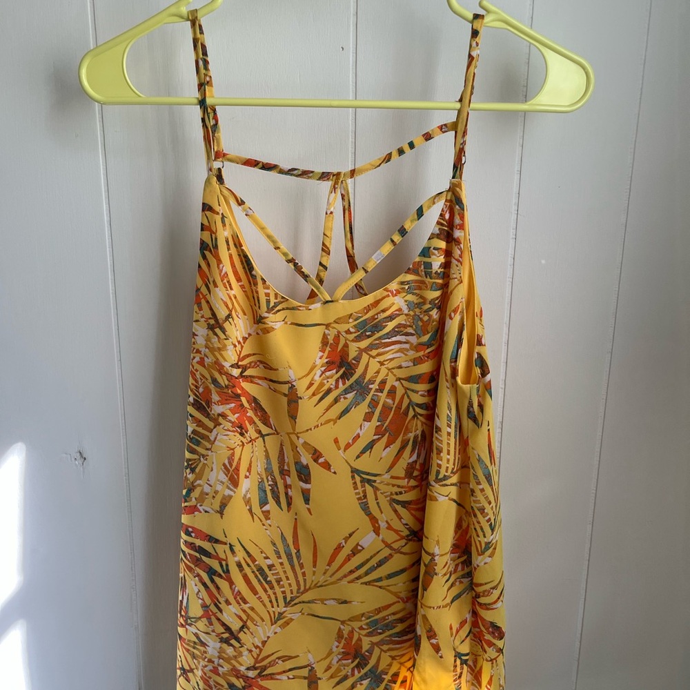 Staccato Gold Backless Camisole